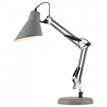 Настольная лампа офисная Maytoni Zeppo 136 Z136-TL-01-GR