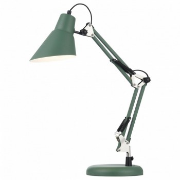 Настольная лампа офисная Maytoni Zeppo 136 Z136-TL-01-GN