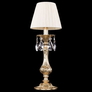 Настольная лампа декоративная Bohemia Ivele Crystal 7003 7003/1-33/G/SH33-160