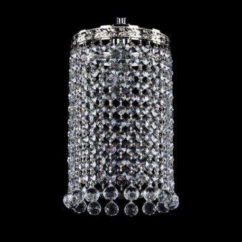 Подвесной светильник Bohemia Ivele Crystal 1920 19201/15IV Ni Balls