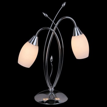 Настольная лампа декоративная Eurosvet 22080 22080/2T хром