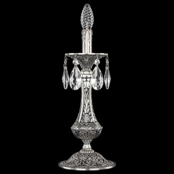 Настольная лампа декоративная Bohemia Ivele Crystal 7100 71100L/1-37 NB