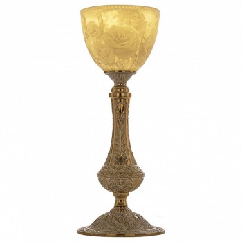 Настольная лампа декоративная Bohemia Ivele Crystal 7100 71100L/15 GW P1 Rose