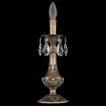 Настольная лампа декоративная Bohemia Ivele Crystal AL7901 AL79100L/1-32 SGB