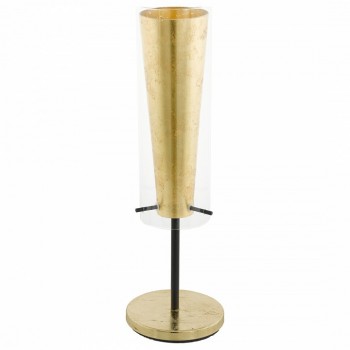 Настольная лампа декоративная Eglo Pinto Gold 97654