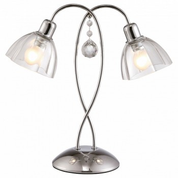 Настольная лампа декоративная Arte Lamp Silenzo A9559LT-2CC