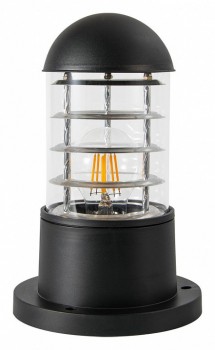 Наземный низкий светильник Arte Lamp Coppia A5217FN-1BK